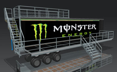 Monster Energy Events Truck